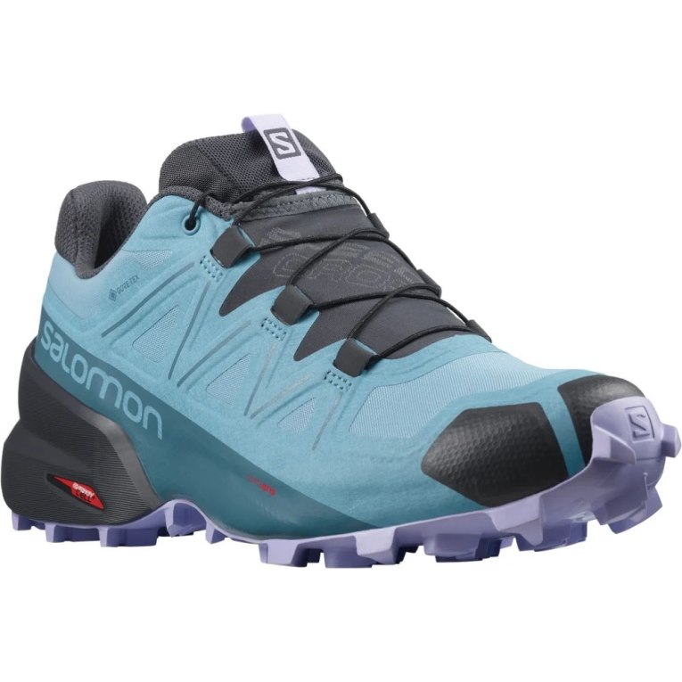 Turquoise Salomon Speedcross 5 GTX Women's Trail Running Shoes | PH 27948O